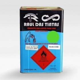 L68 VERDE LIMÃO 18L - PRODUZIDO EM LOTE LIMITADO.